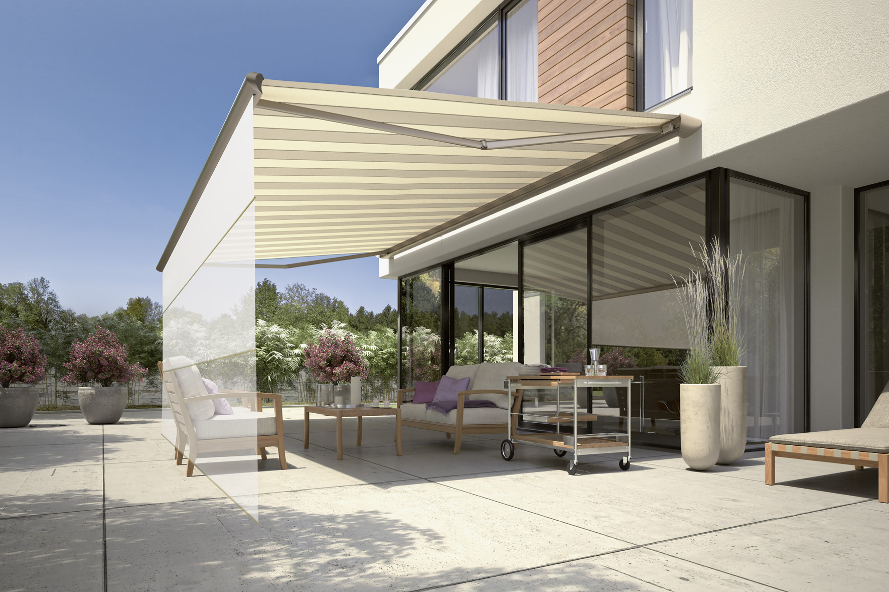 Patio And Balcony Awnings Weinor Awnings Patio Roofs Glasoase