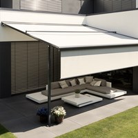 Fabric patio roofs
