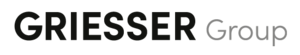 Logo of GRIESSER Group featuring bold and light typography in black and grey.