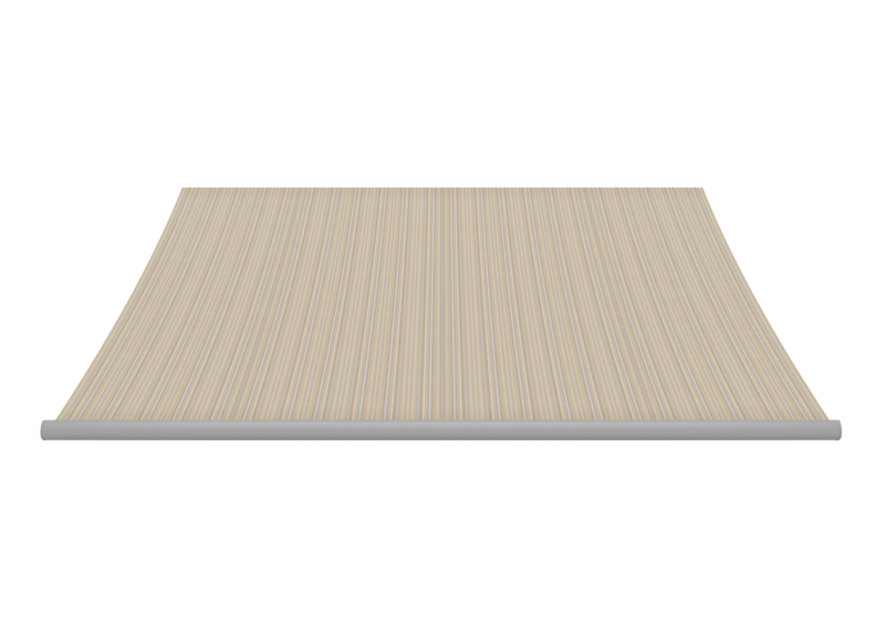 Awning fabric: beige/silver (Pattern no.: A | 4-674), Collection: evermore