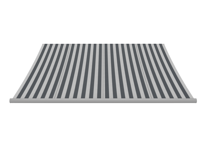Awning fabric: quartz/charcoal (Pattern no.: A | 3-876), Collection: evermore