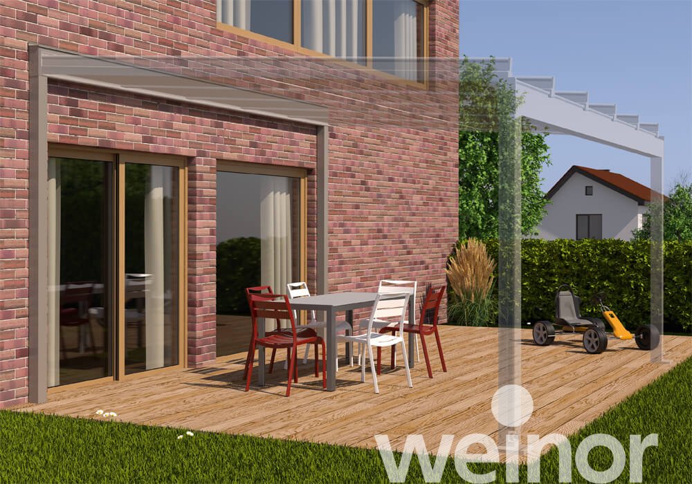 Supporting Wall Connection Frame and Terrazza Sempra with Supporting Wall Connection Frame