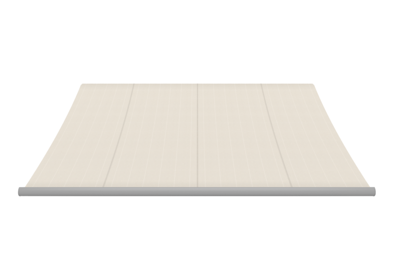 Awning fabric: birch/white (Pattern no.: A | 4-687), Collection: evermore