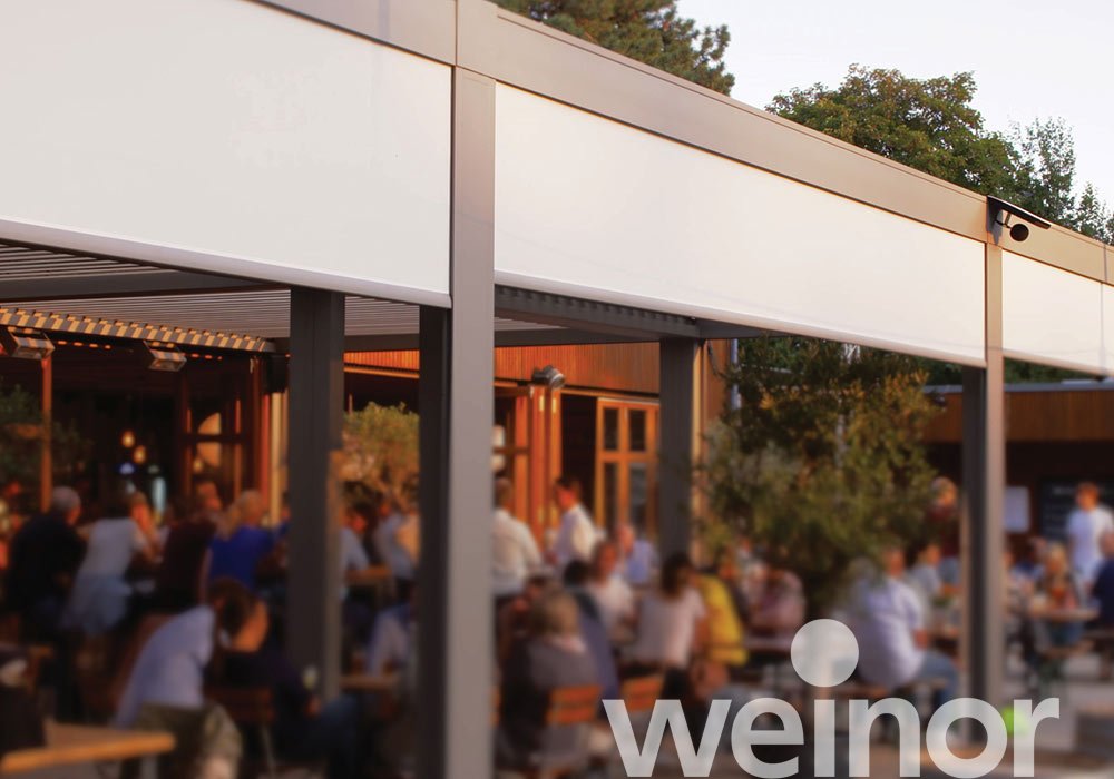 Cologne: More hospitality space with the weinor Artares louvred roof