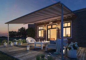 textile Pergola-Markise weinor Plaza Viva