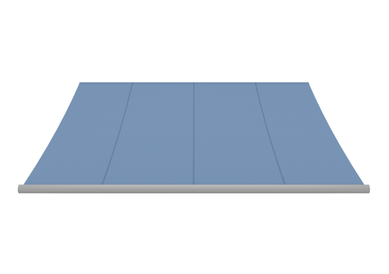 Awning fabric: denim (Pattern no.: A | 3-849), Collection: hi hello!