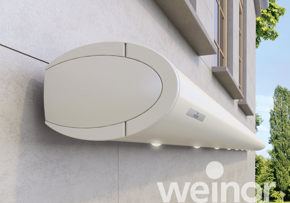 Awning weinor Opal Design II with LED Design light bar