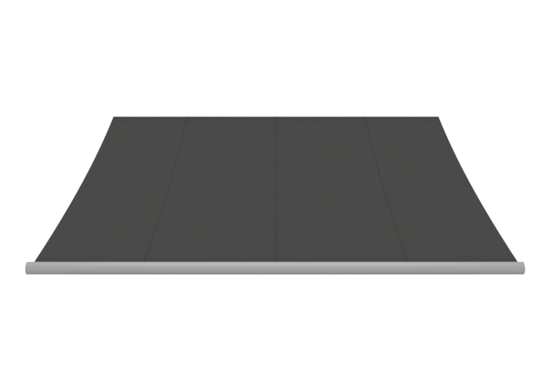 Awning fabric: charcoal (Pattern no.: A | 3-616), Collection: evermore