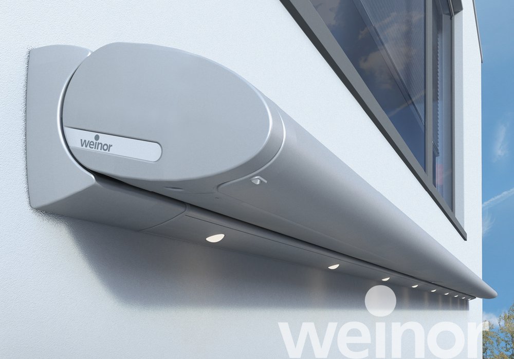 Awning weinor Cassita II with LED Design light bar
