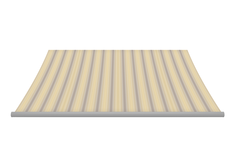Awning fabric: champagne/grey (Pattern no.: P | 8-103), Collection: modern basics blue@