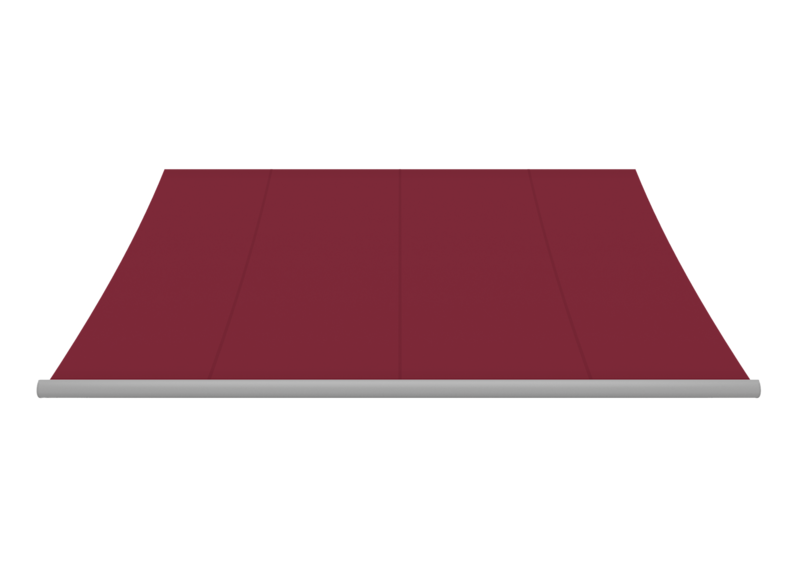 Awning fabric: merlot (Pattern no.: P | 8-308), Collection: modern basics blue@