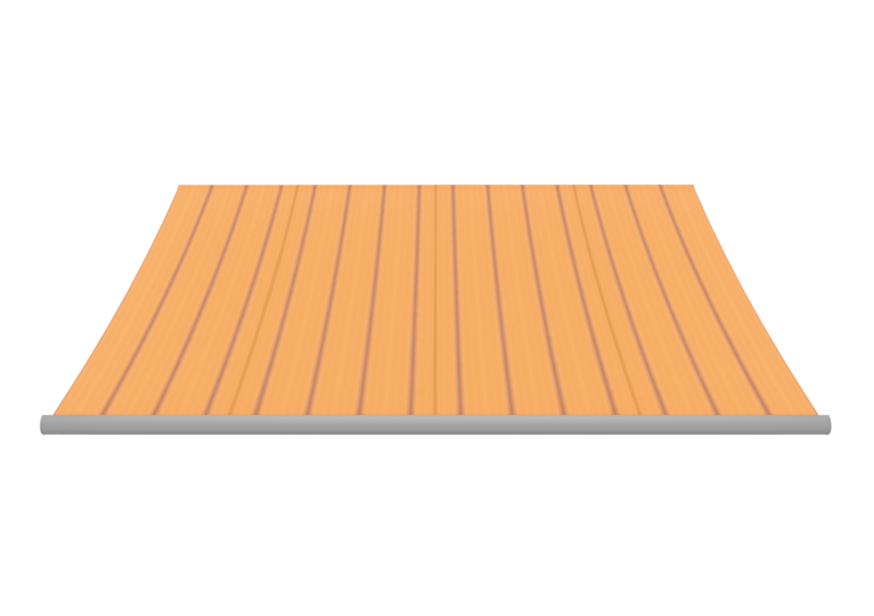 Awning fabric: orange/lavender (Pattern no.: A | 4-775), Collection: hi hello!