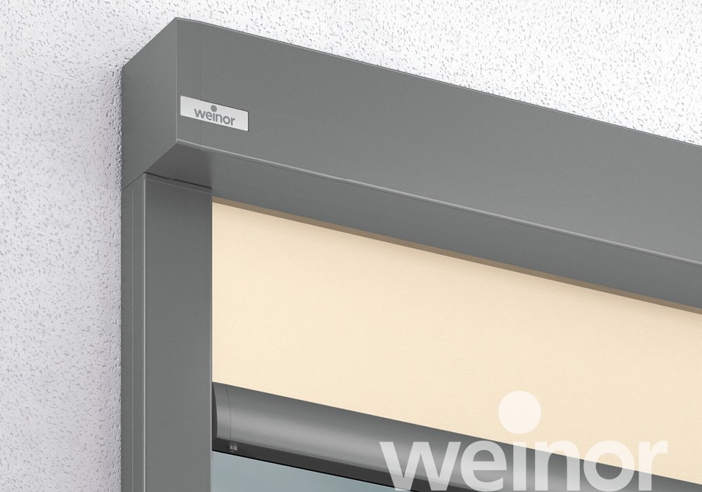 Vertical awning weinor VertiTex II Close up