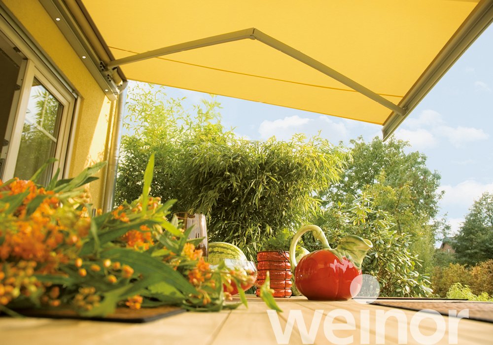 Awning weinor Semina with optional LED Design light bar