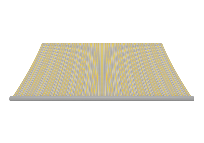 Awning fabric: silver/sunflower (Pattern no.: A | 4-663), Collection: hi hello!