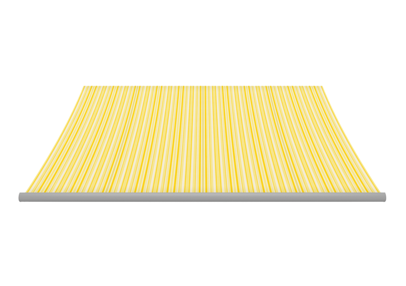 Awning fabric: buttercream/white (Pattern no.: A | 4-662), Collection: hi hello!