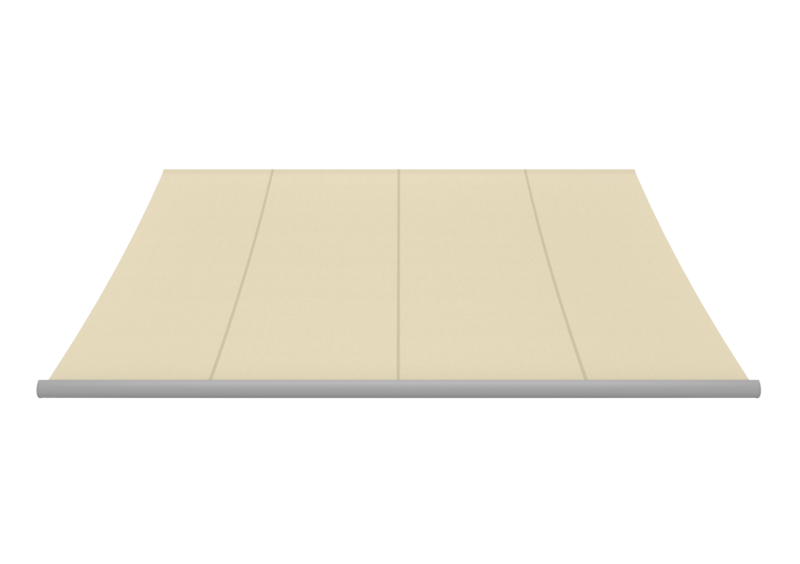 Awning fabric: cream (Pattern no.: A | 3-501), Collection: evermore