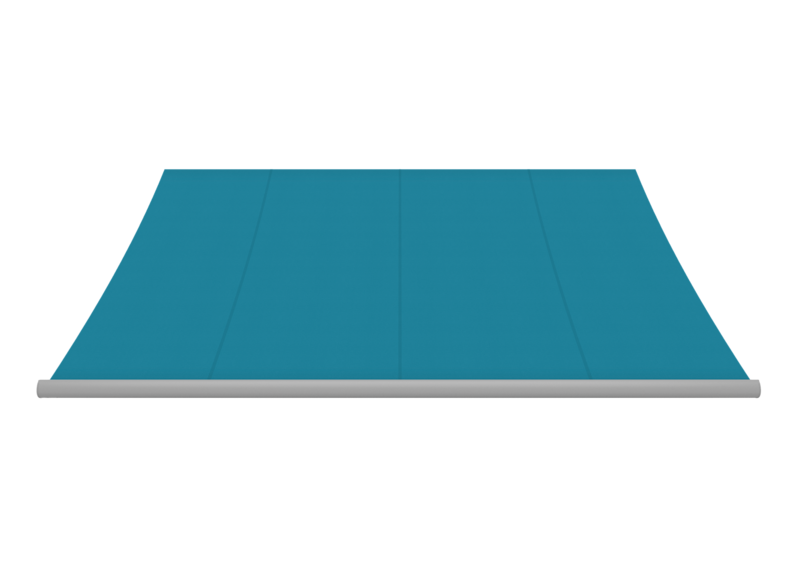 Awning fabric: azure (Pattern no.: P | 8-312), Collection: modern basics blue@