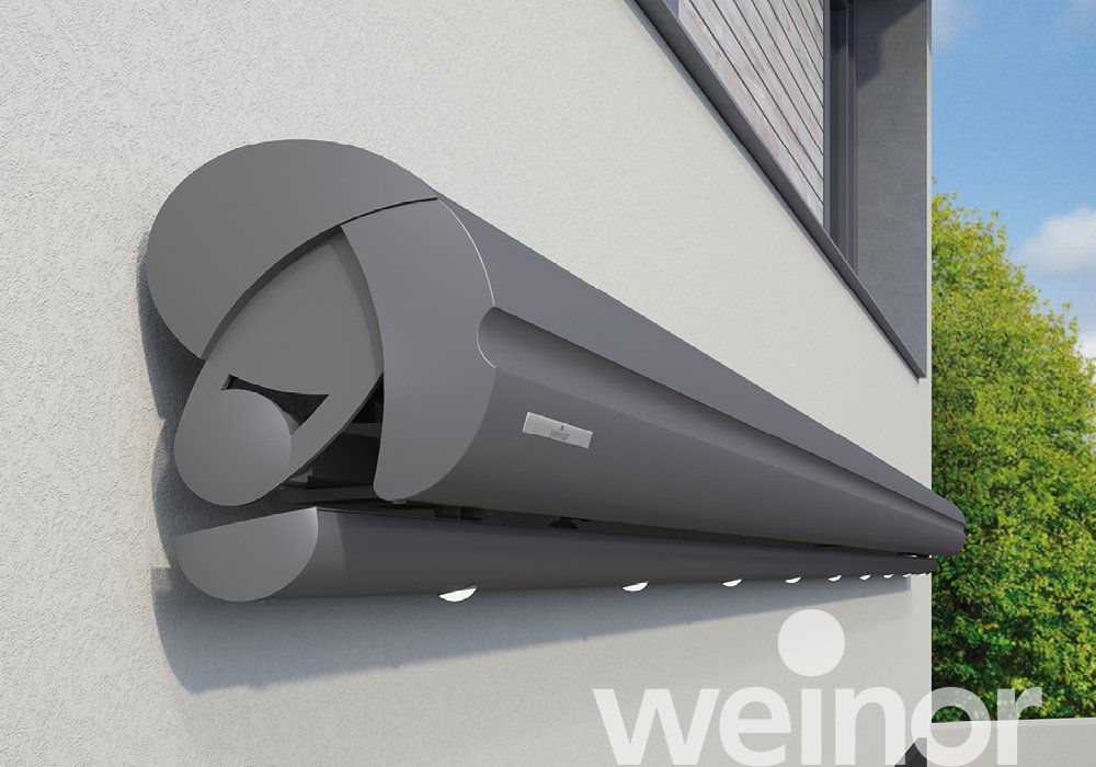 Awning weinor Semina with optional LED Design light bar