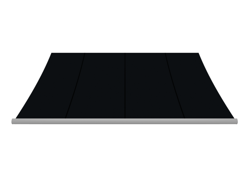 Awning fabric: jet-black (Pattern no.: A | 3-525), Collection: evermore