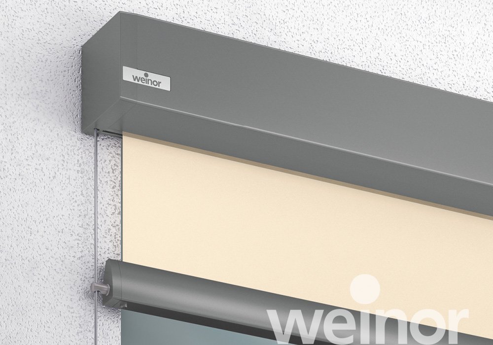 Vertical awning weinor VertiTex II Close up