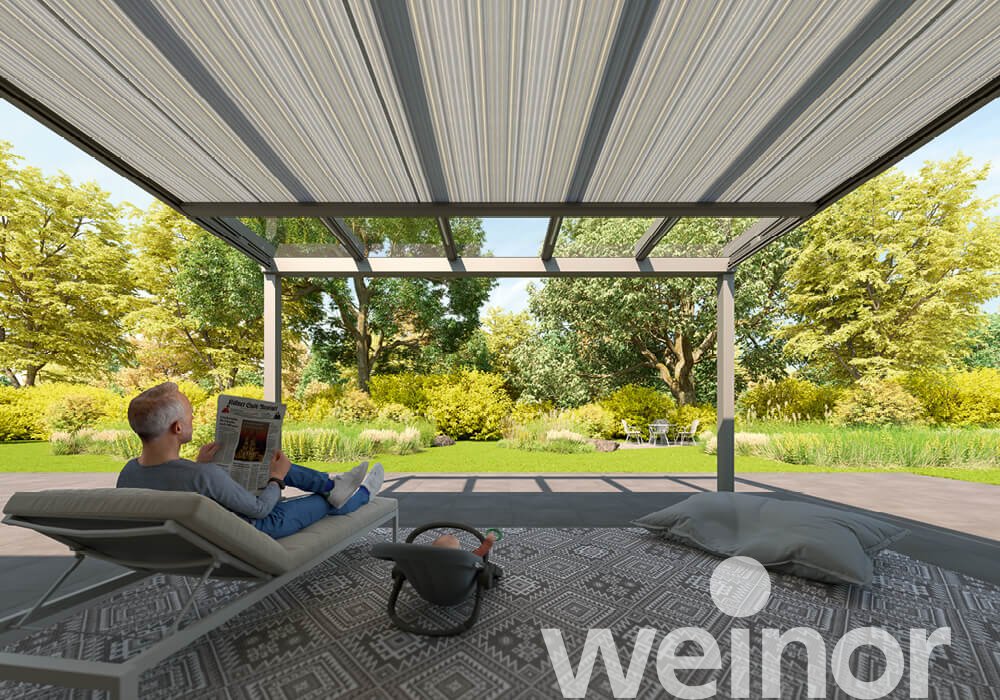 Conservatory awning weinor Sottezza Without LED spotlights
