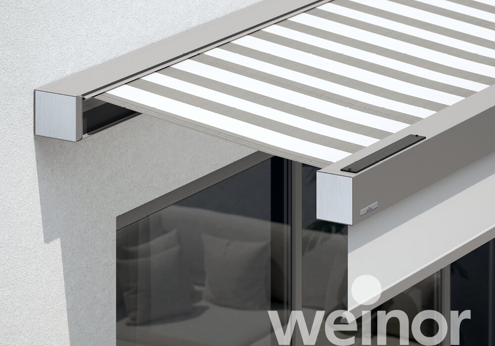 Cassette awning weinor Smaila Close-up, with Valance Plus