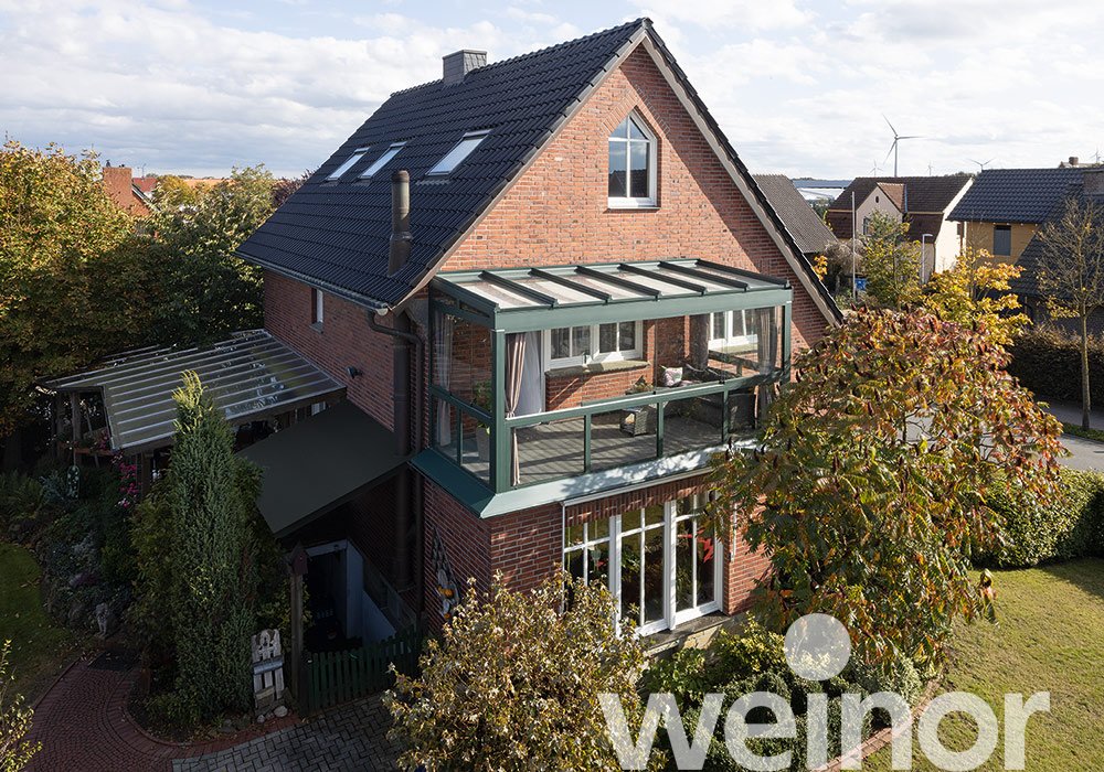 Glass patio roof weinor Terrazza Sempra Glasoase®