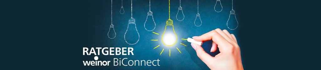 A hand drawing a light bulb on a blue background with hanging light bulb illustrations.