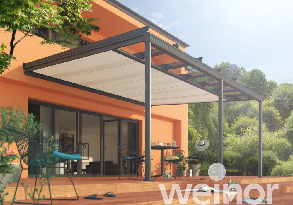 Conservatory awning weinor Sottezza Without LED spotlights