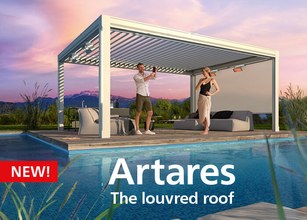 Artares - the louvred roof 